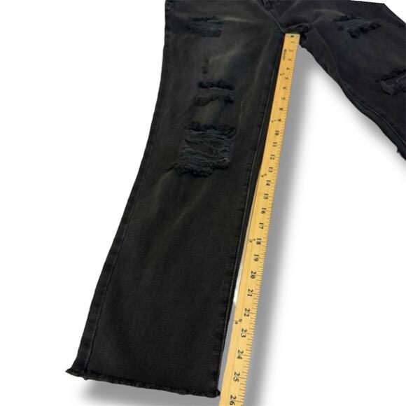 144.PacSun Distressed Straight Leg Jeans – Size 26 - Picture 7 of 11